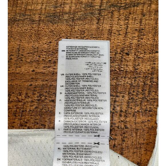 NWT Adidas Womens Three Strips Cream Crop Exercise Top Logo Size Small - Picture 8 of 8